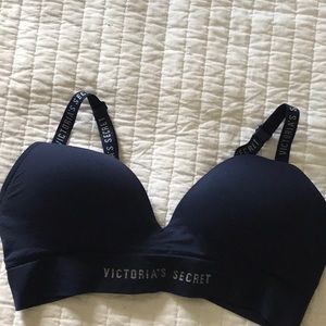Navy Blue Victoria’s Secret wireless bra